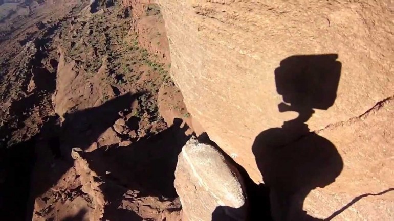 Climbing Up Ancient Art in Fisher Towers – Moab, Utah