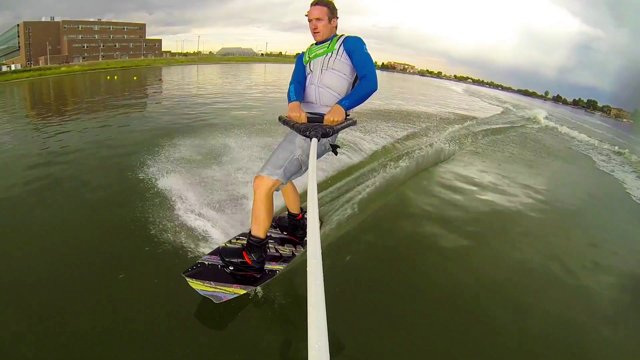 First Ever Backroll Wakeboarding Caught On Handle Cam